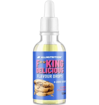 Allnutrition FITKING Delicious Flavour drops, Cookie, 50 ml