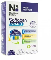 NS Soñaben Total 30 Capsules kaina