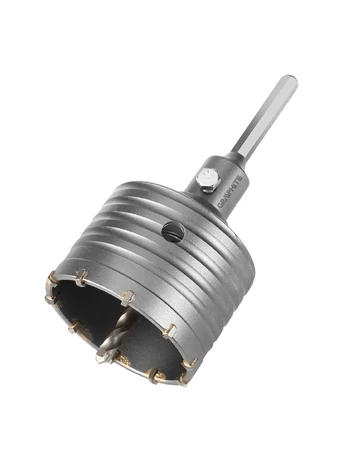Graphite 80 mm Widia skylių pjūklas su HEX adapteriu ir pagrindiniu grąžtu