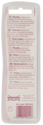 Wilkinson Sword lenkti pincetai