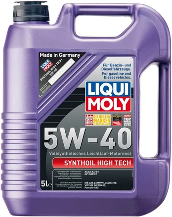 Liqui Moly Alyva SYNTHOIL HIGH TECH 5W40 5L