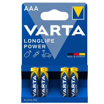 Akumuliatoriai Varta LR03 LONGLIFE