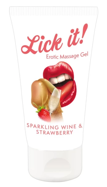 Lick it! Sparkling Wine & Stawberry