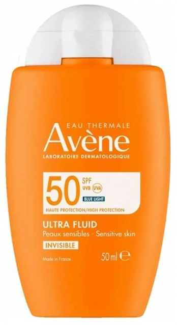Avene INVISIBLE ULTRA FLUID sensitive skin SPF50 50 ml