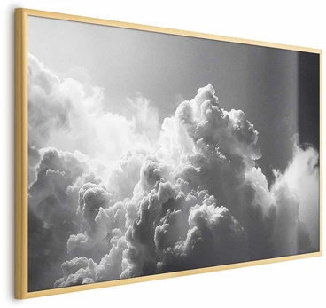 Artgeist Plakatas - Extraordinary Phenomenon: The Sun Illuminating Dark Clouds