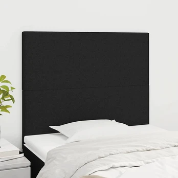 Galvūgalis, 2vnt., juodos spalvos, 100x5x78/88cm, audinys