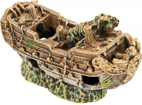 Dekoracija Zolux Galeon, ruda, 11.5 cm