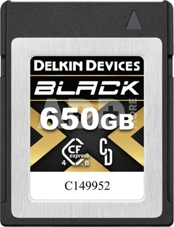 Delkin CFexpress BLACK R3530/W3250 (4.0) 650GB