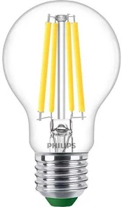Philips LED standard E27 840 4W skaidrus