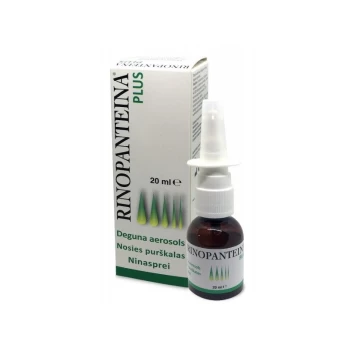 RINOPANTEINA PLUS nosies purškalas, 20 ml