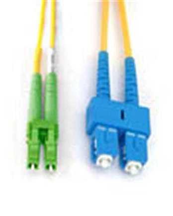 MicroConnect SC/APC-LC/UPC 2m 9/125 OS2 SM Duplex LSZH OD: 2mm, 0.3db