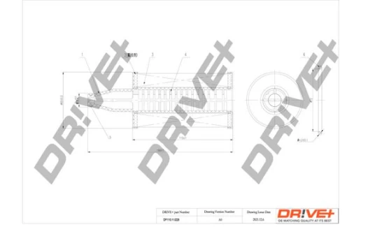 Alyvos filtras Dr!ve+ DP1110.11.0228