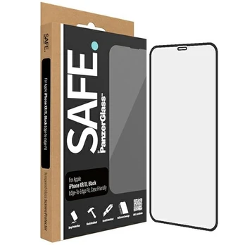 PanzerGlass Panzer Glass SAFE. Apple iPhone XR/11 Case Friendly, Juodas