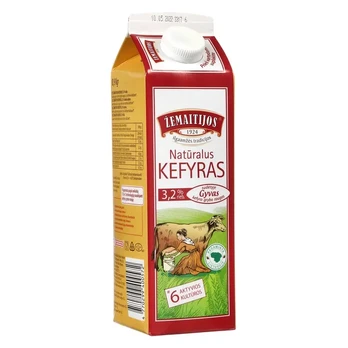 Žemaitijos kefyras 3,2% rieb., 900 g