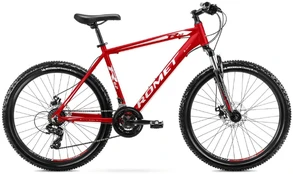 Dviratis kalnų Romet Rambler R6.2, 26 ", 21" rėmas, raudonas kaina