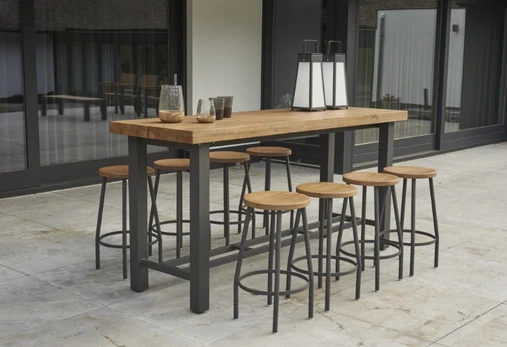 Lauko baldų komplektas Nevada Bar Set, 8 asmenims