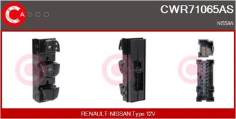 Jungiklis, lango pakėliklis CASCO CWR71065AS