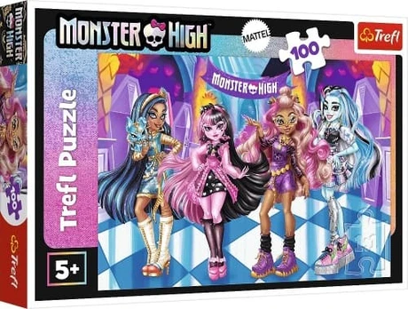 Trefl Dėlionė 100 vnt. - Monster High