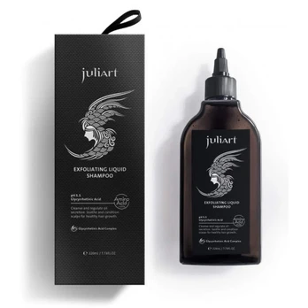 JuliArt Exfoliating Liquid Shampoo Šveičiamasis šampūnas, 220ml