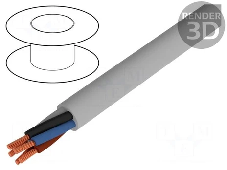 Wire | OB-500 | 2x0,5mm2 | unshielded | 300/500V | PVC | Cu | stranded
