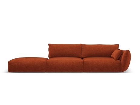 Left Sofa, "Matera", 4 Seats, 264x110x85 Made in Europe
