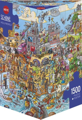 Heye Dėlionė 1500 vnt. - "Hollyworld, Schone"