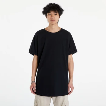 Urban Classics Long Shaped Turnup Black - Dydis S (TB1561 black Marškinėliai)