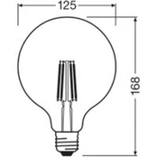 OSRAM LED lemputė Globe G125 E27 7,2W su siūlu 2700K