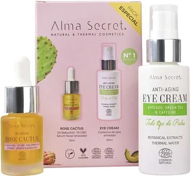 Alma Secret NATURAL &amp; THERMAL COSMETICS CASE 2 pcs