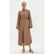 Calvin Klein Trenčas K20K206318 Smėlio Relaxed Fit