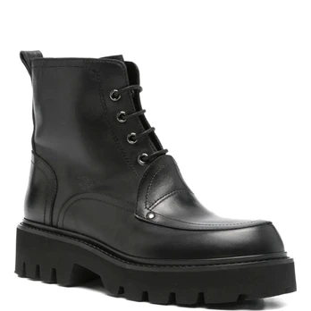 Aulinukai moterims, Juoda, Lace-up boots