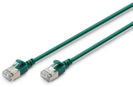DIGITUS Patchkabel CAT 6A F/FTP Slim 3,00m grün