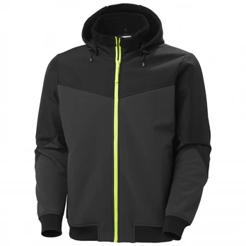 Winter jacket Oxford softshell, black/grey M, Helly Hansen Workwear