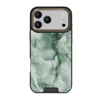 Pistachio Cheesecake - Green iPhone 17 Pro Max Case, Elite Dark (MagSafe) / Gold