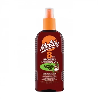 MALIBU SPF8 apsauginis įdegio aliejus, 200 ml