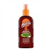 MALIBU SPF8 apsauginis įdegio aliejus, 200 ml kaina