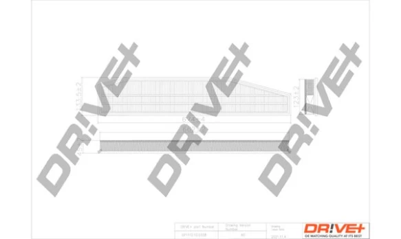 Oro filtras Dr!ve+ DP1110.10.0338