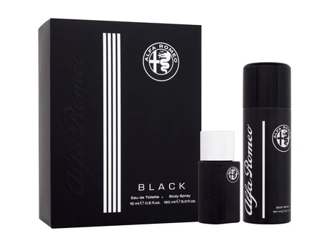 Dovanų komplektas vyrams Alfa Romeo Black Men