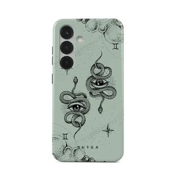Gemini - Samsung Galaxy S25 Case, Tough (Magnetic) / N/A / Turquoise