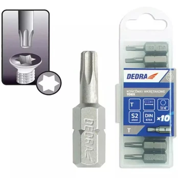 Atsuktuvo antgaliai Torx T30x25mm, 10vnt.