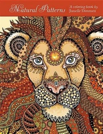 Natural Patterns a Coloring Book by Janelle Dimmett