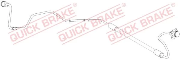 Stabdžių žarnelė QUICK BRAKE 96.014