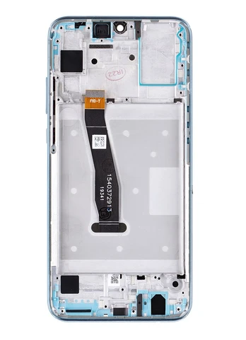 For_Honor Honor 20 Lite LCD Ekranas + Touch Unit + Front Cover Mėlyna