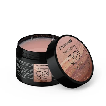 EXCELLENT PRO_ Thixotropy Gel With Effect żel budujacy Peachy Gold 50g