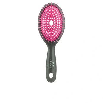DESLÍA HAIR FLOW small oval brush #fuchsia 1 u