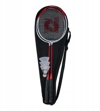 Gertuvė Donnay - 6-piece badminton set in a case (red)