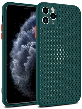 Fusion Accessories "Breathe Silikoninis dėklas Apple iPhone 11 Pro" Žalias