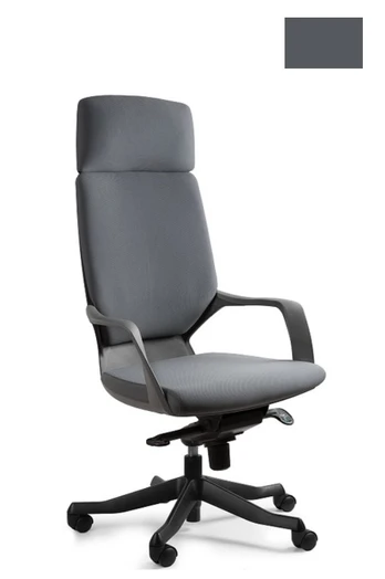 Unique Apollo BL417 office chair – slategrey/black