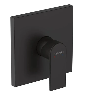 Hansgrohe Vernis Shape – paslėptas dušo maišytuvas, juodas matinis 71668670