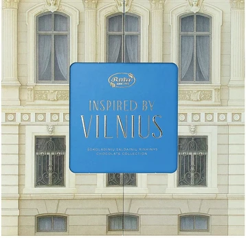 Rūta Šokoladinių saldainių rinkinys INSPIRED BY VILNIUS, 200 g